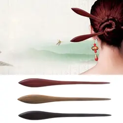 Китайская традиционная Женская Деревянный Ручной Работы Застежками шпилька классические палочки для волос Головные уборы