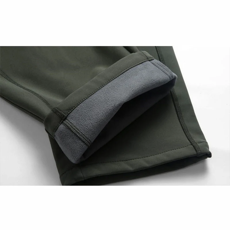 Iemuh marca hombre mujeres invierno Pesca impermeable camping trekking fleece Pantalones de senderismo escalada esquí Softshell trouser travel