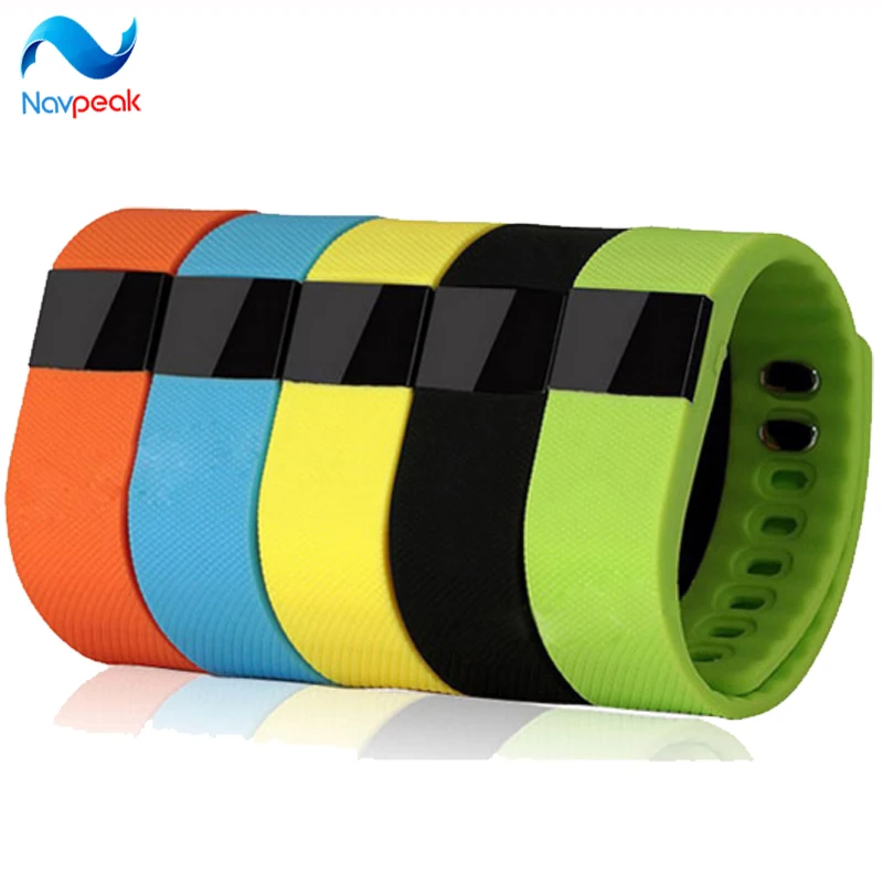 50pcs/lot TW64 Silicone Smart Bracelet waterproof sports bracelet with