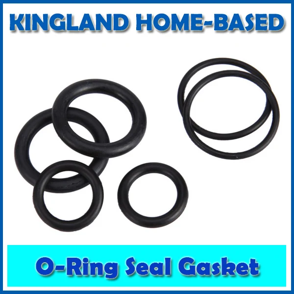 

Silicone Rubber 18 Sizes 225 X Rubber O Ring O-Ring Washer Seals Watertightness Assortment Black For Car Styling Automobile
