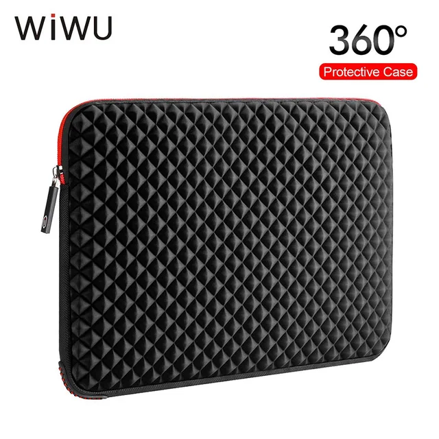 WIWU Laptop Sleeve For Macbook Air Pro 13 15 17 inch Waterproof Nylon Shockproof Notebook Case Bag New 13.3 15.4 Touch Bar Cover