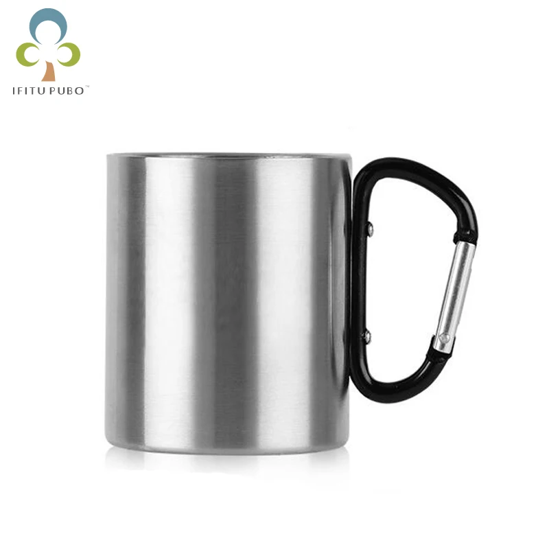 220ml Stainless Steel Cup Camping Traveling Outdoor Cup Double Wall Mug