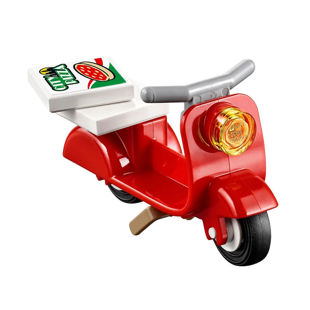 Пиццы Ван совместимы с Legoe City Great Vehicles 60150 строительные блоки игрушки для детей