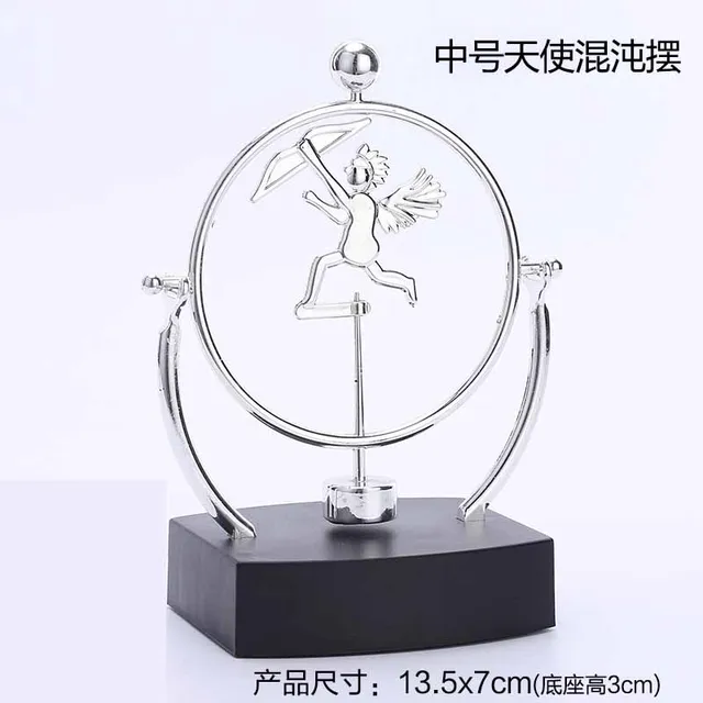 Chaotic Pendulum perpetual motion creative ball Newton pendulum office
