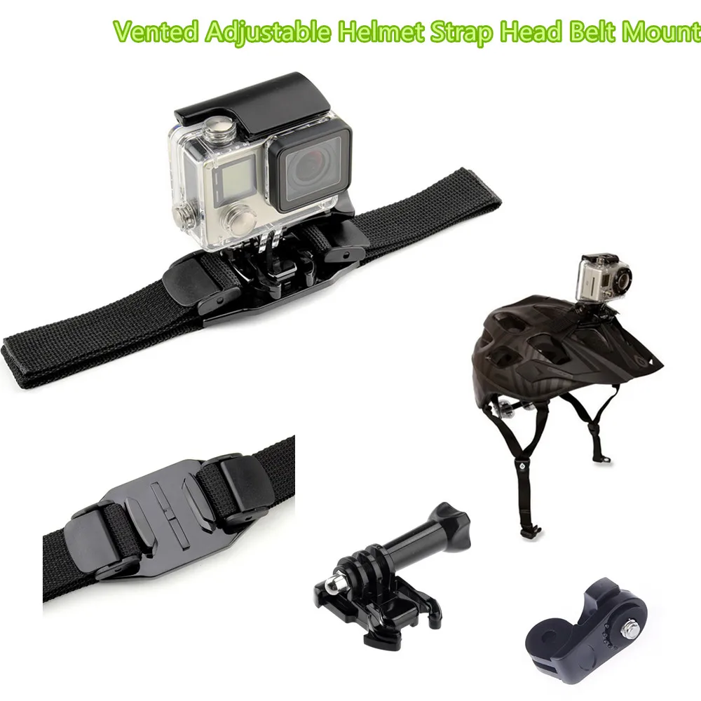

limitX Vented Adjustable Helmet Strap Head Belt for XIAOMI Mijia Panoramic 360 Mi Sphere Camcorder / Mijia Mini 4K Action Camera