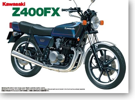 

1/12 Kawasaki Z400FX Motorcycle 04151