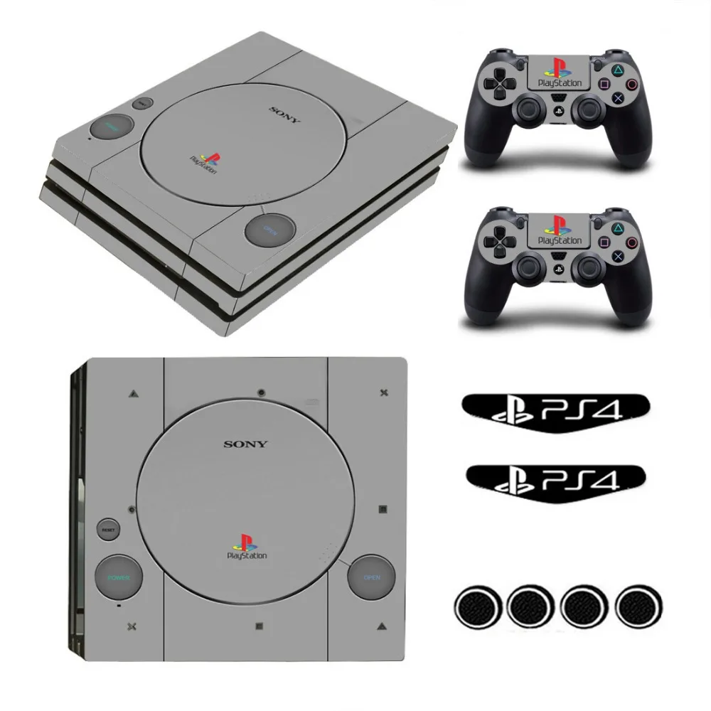 Стикеры для консоли и контроллера PS4 Pro стикеры защиты геймпада элегантный