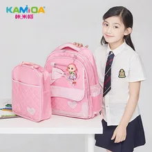 Girl High-end Package Children School Knapsacks Children's Backpacks Waterproof UP Girl orthopedic School Bags Backpack Book Bag high end brand fashionable backpack children s school bags high quality for boys girl kids bag backpacks travel bag for children
