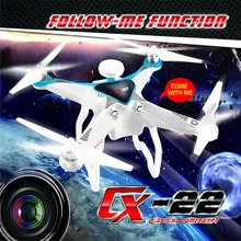 Cheerson CX 22 CX22 Follower 5 8G FPV 1080P Camera Dual GPS RC Quadcopter Brushless Gimbal