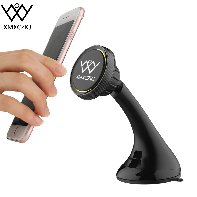 

Universal Magnet Phone Mount Stand 360 Rotation Car Windscreen Phone Holder Mobile Phone mount for Iphone XS Flexible Ar