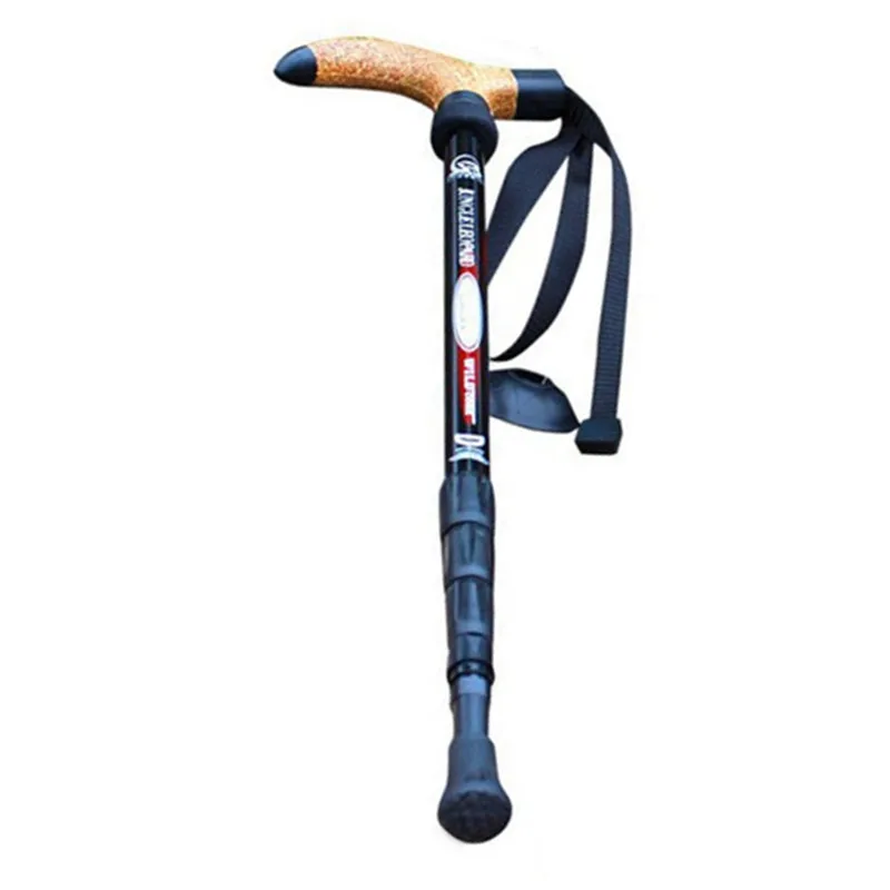 Ultraligero bastón para ancianos bastón telescópico Trekking, senderismo para hombre viejo