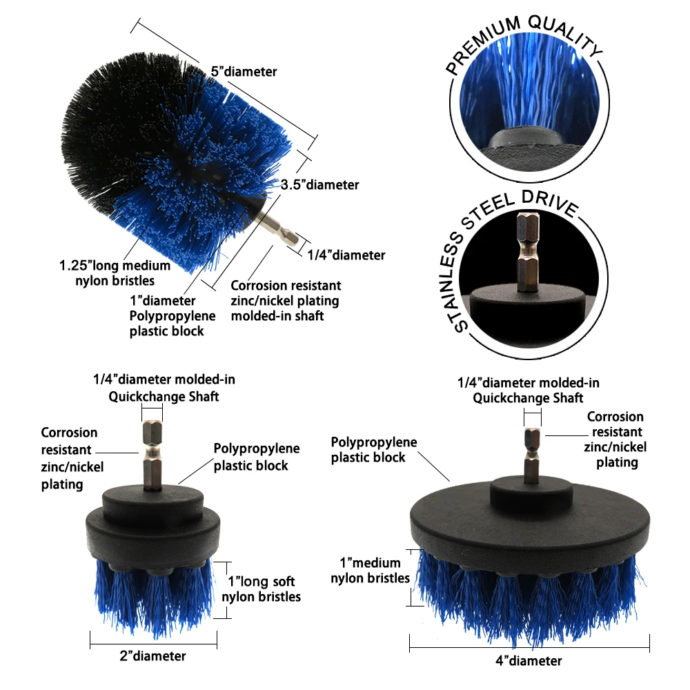 清洁刷6件套蓝3