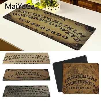 

MaYaCa Ouija Board XL 900*400 Notbook Computer Soft Rubber Professional Mousepad Super Big Rubber Gaming Mouse Pads Mats