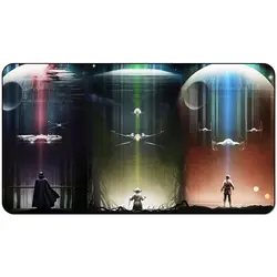 Звездные войны плеймат: космический плеймат коллекционная карточка игры плеймат 60 см x 35 см (24 "x 14") Размер