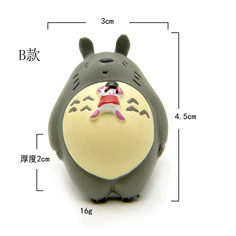 Игрушки Miyazaki Totoro Xiaomei climb more meat садоводство цветочный орнамент фигурка