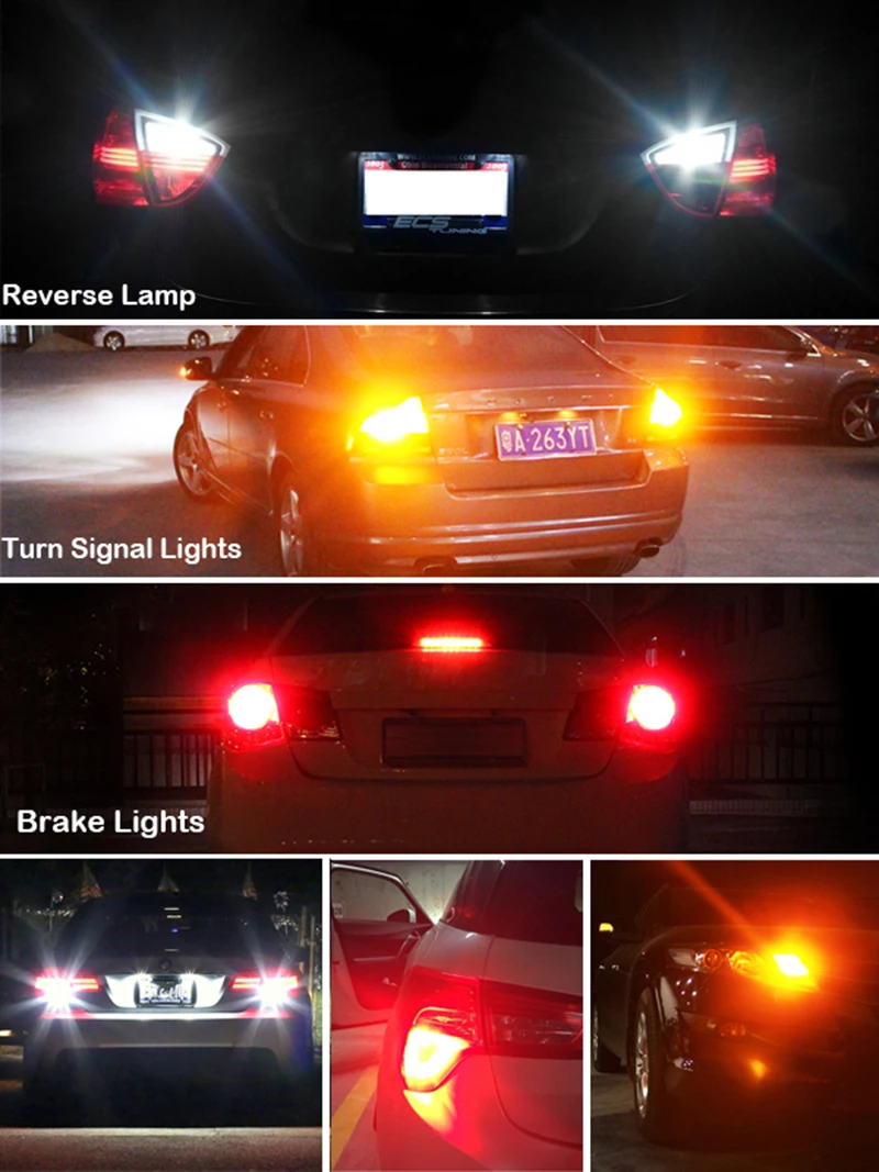IJDM автомобиля премиум T15 светодиодный 6000 К белый свет 12V 24V CANBUS Error Free 912 W16W светодиодный лампы автомобиля задний фонарь сигнала поворота Стоп-сигнал лампа красного цвета
