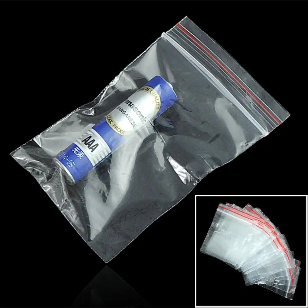 Small Zip Lock Plastic Bags Reclosable  Mini Zip Lock Baggies Plastic -  100 Pcs/pack - Aliexpress