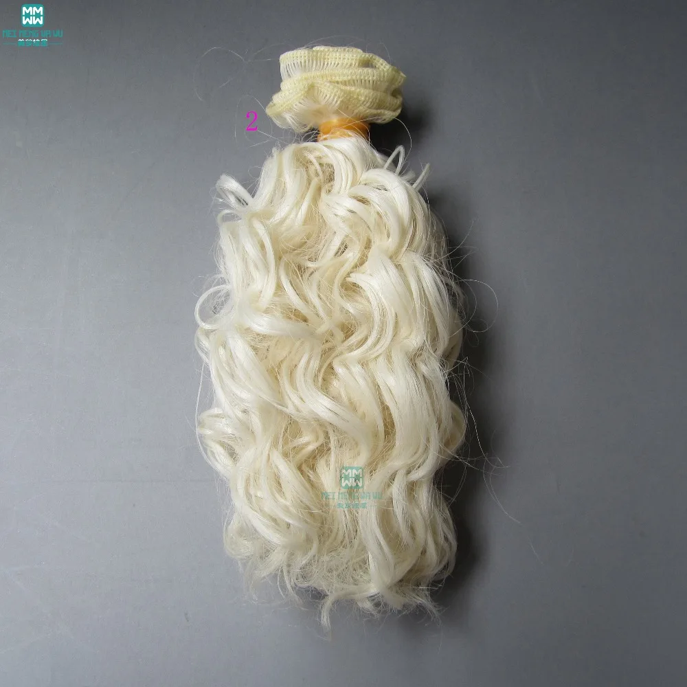 15 см и 25 см* 100 см шерсть рулонов парик для кукол для 1/3 1/4 1/6 BJD/SD куклы аксессуары для волос