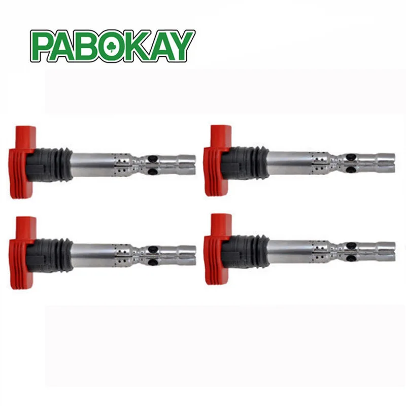 Катушка зажигания для VW Jetta Golf GTI MK4 Passat B5 Beetle Polo A4 A6 A8 TT Allroad 1,8 T 3,0 V6 06C905115M 06B905115R