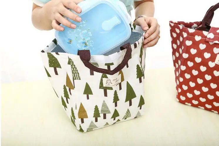 lunch bags red