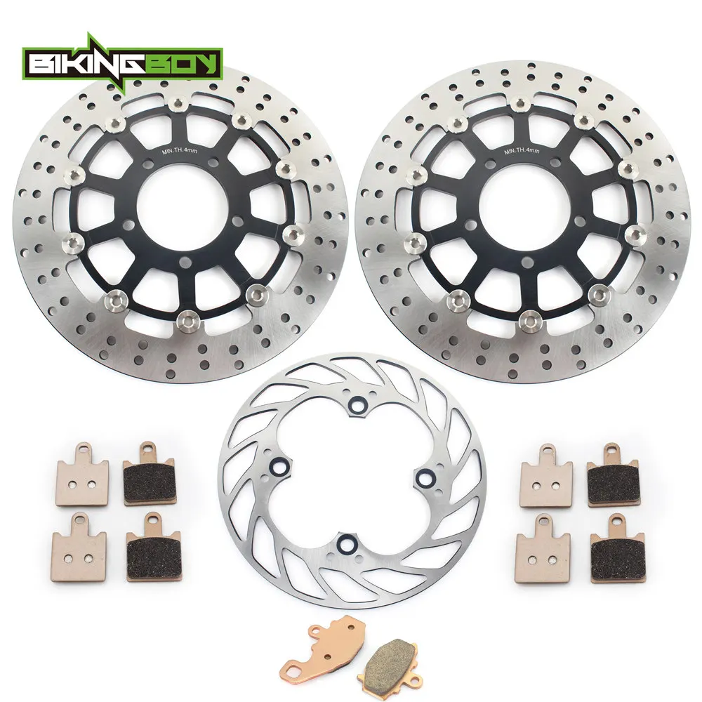 BIKINGBOY для Kawasaki Ninja ZX6R ZX 6R 07 20 19 18 17 16 15 14 13 600 R P Передние Задние тормозные диски Диски