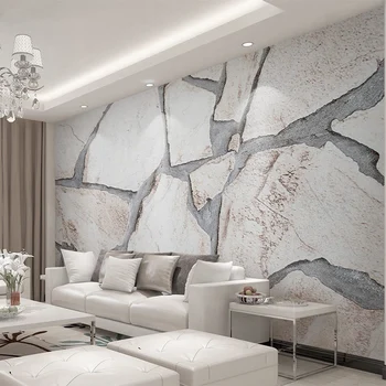 

Custom Wallpaper 3D Marble Texture Photo Wall Mural Living Room TV Sofa Background Wall Paper Modern Creative Art Home Decor 3 D