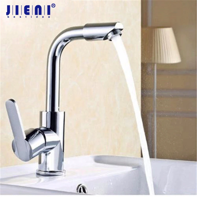 

360 Swivel Polish Chrome Vessel Bathroom Kitchen Basin Mixer Tap Faucet Rotated Spray Kitchen faucet