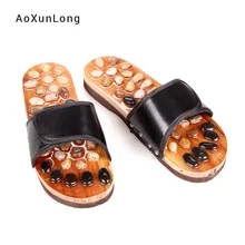 Новинка; мужские массажные тапочки для ног; сезон лето; домашние тапочки с острым носком, украшенные камнями; Нескользящие тапочки унисекс на плоской подошве