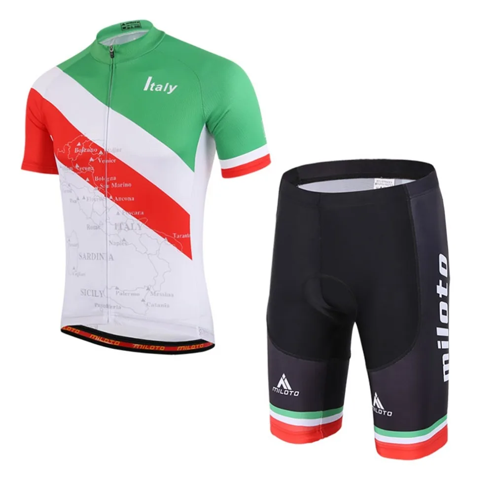 الفتيان الدراجات مجموعة إيطاليا فريق الرياضة مايوه Ciclismo كيد الدراجات جيرسي و الدراجة مريلة السراويل كيت الصيف الأطفال هدية