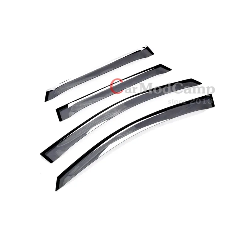

4PCS Window Visor Wind Deflector Sun Rain Guard For Porsche Macan 2014-2016 Car accessories Styling!