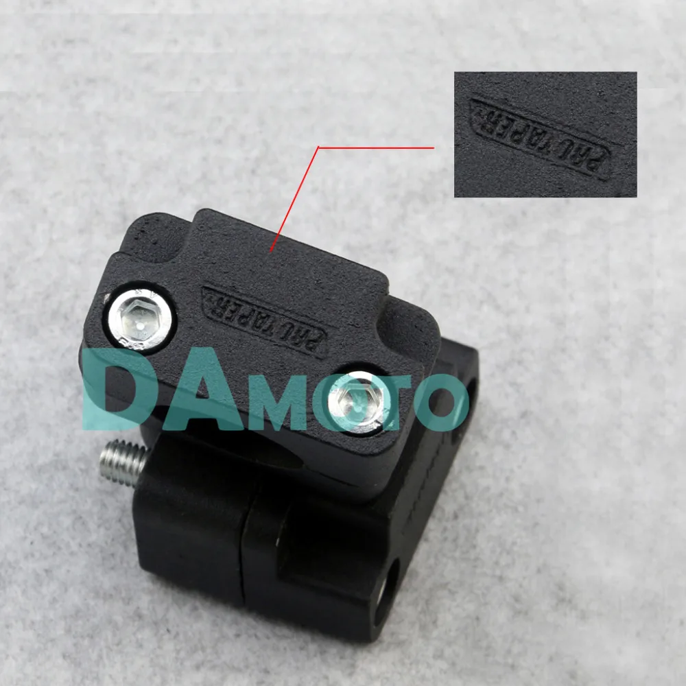 7/8'' 1 1/8'' Universal Motorcycle HandleBar Fat Bar Mount Clamps Risers Adaptor