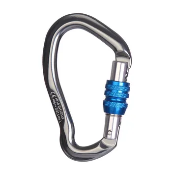 

D Shape Professional Carabiners Safety Master Lock Outdoor Rock Climbing Buckle Equipment Outdoor Sport