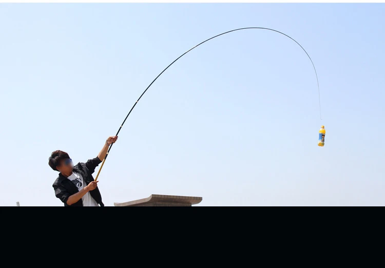 0.125-7.2M Stream Carbon Fiber Telescopic Fishing Rod Ultra Light Carp Fishing