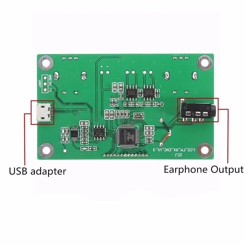 1 шт. 87-108 МГц DSP и PLL lcd стерео цифровой fm-радиоприемник модуль + серийный контроль