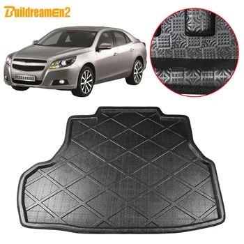 

Buildreamen2 For Chevrolet Malibu XL (Double Clutch) Car Tail Trunk Mat Floor Tray Boot Liner Cargo Mud Carpet Pad 2012-2018