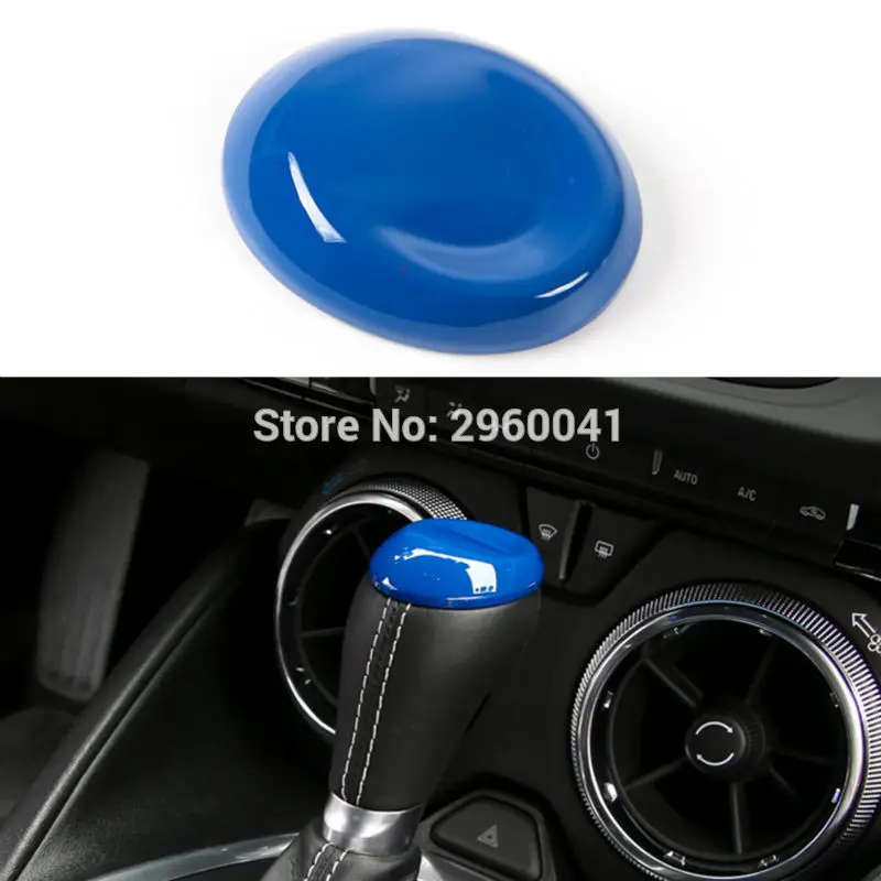 Blue ABS Gears Panel Trim Shift Cover Interior Parts Decor Sticker For Chevrolet Camaro 2017+ Car Styling Blue ABS Gears Panel Trim Shift Cover Interior Parts Decor Sticker For Chevrolet Camaro 2017+ Car Styling