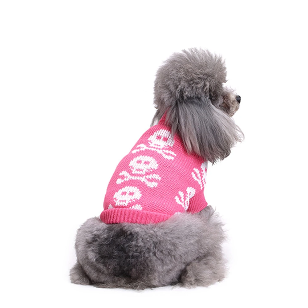 HELLOMOON теплый и удобный дышащий материал с использованием высококачественного хлопка собака череп свитер для кота