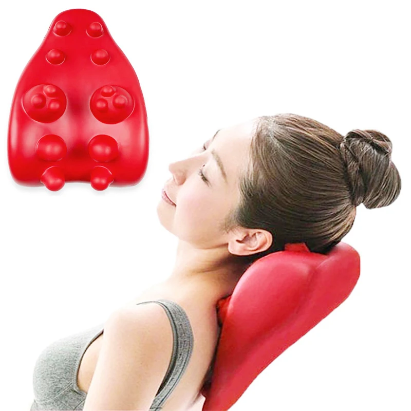 1PC Neck Massager Pillow pain relief Care Back Health Neck Shoulder