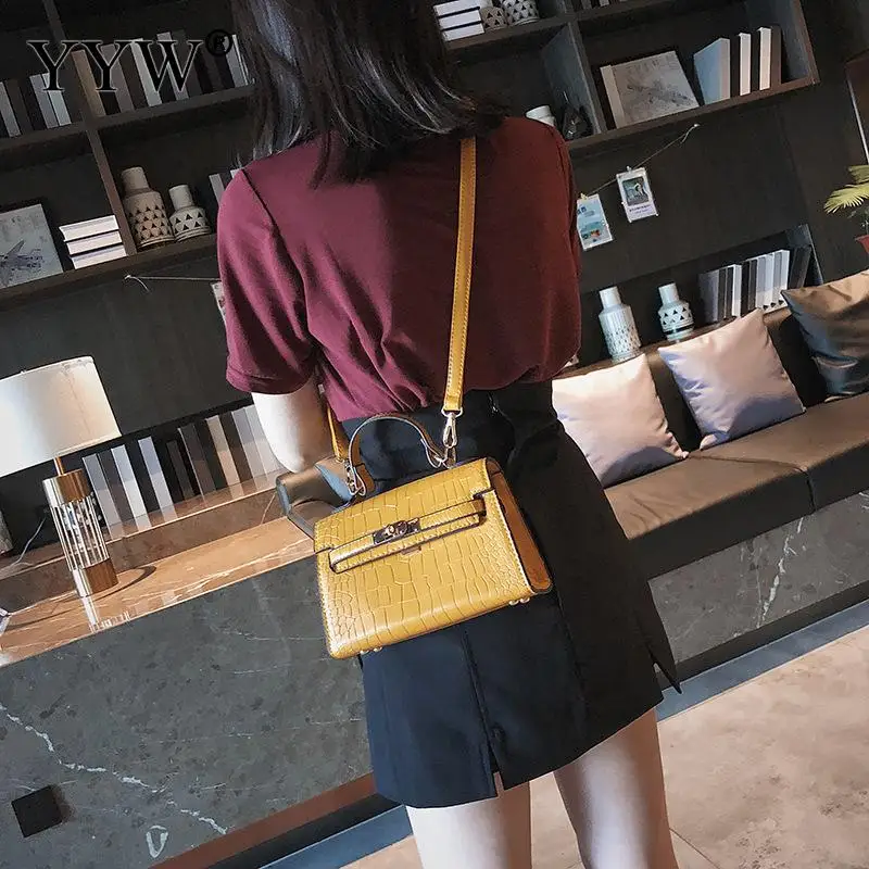 Yyw 2018 New Fashion Handbags For Women Crossbody One Durable Tote Messenger Bags Female Shoulder Bags Yellow Black Khaki Bags Yyw 2018 New Fashion Handbags For Women Crossbody One Durable Tote Messenger Bags Female Shoulder Bags Yellow Black Khaki Bags