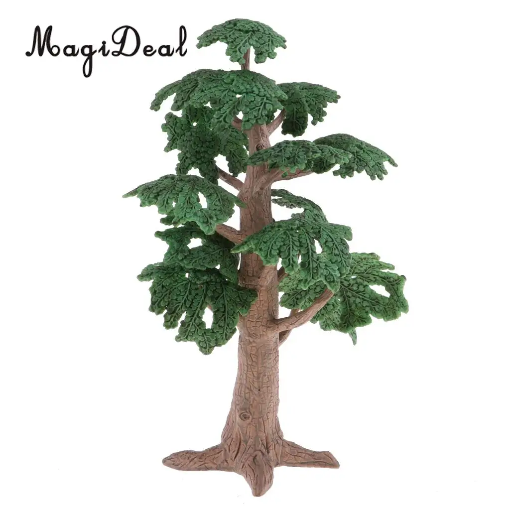 Simulation Pine Trees Mini Bonsai Coco Pine Ancient Cycad Tree Micro Landscape Cypress for Diorama Scenery Toys