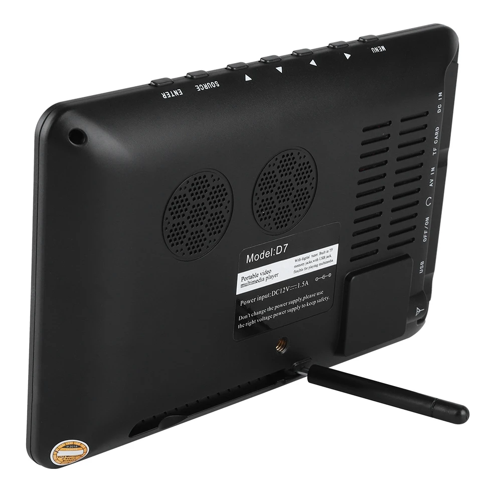 LEADSTAR " DVB-T2 16:9 1080P Автомобильный цифровой ТВ Стерео окружающий Портативный ТВ