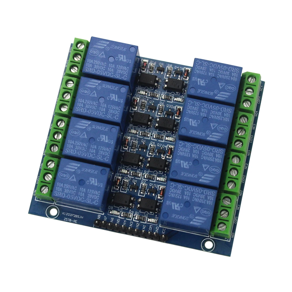 

5V 10A 8 Channel Relay Module for arduino DIY KIT