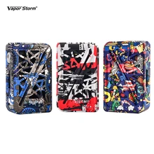 Subverter 200 Вт Vapor Storm Box Mod 0,96 дюймов экран электронная сигарета огромный Vape TC TCR TFR ажурная крышка без батареи