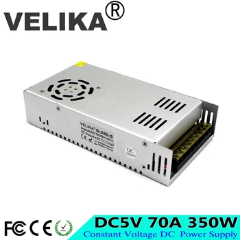 

Best quality Single Output DC5V 70A 350W Switching Switch Power Supply Driver for LED Strip display 220V 110v AC to DC 5V SMPS
