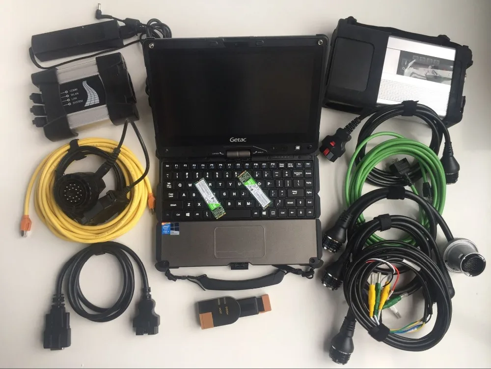 Mb star c5 для bmw icom next 2 in1 ноутбук getac v110 i5 4g сенсорный планшет программное обеспечение