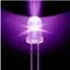 100pcs Super Bright 5mm Round UV Purple Led Emitting Diode F5 LED light for DIY lights_