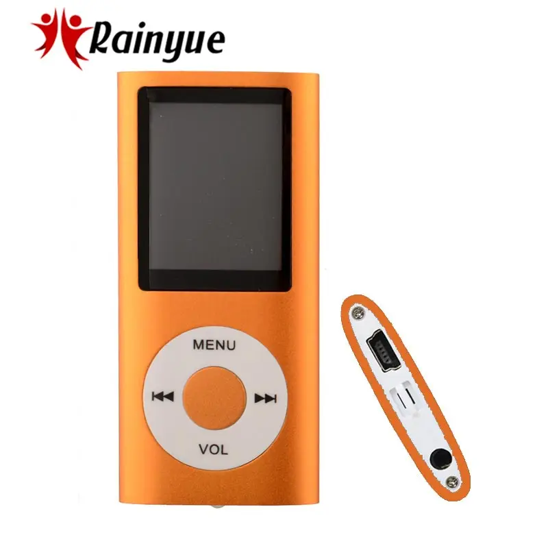 

MP3 Player Music Playing Time 30Hours 4TH GEN 16GB Player with FM Video 9 Colors Folder Support Video Playback Ebook Game