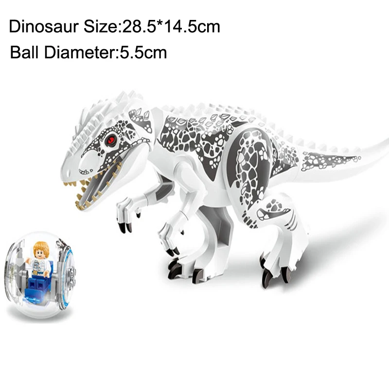 79151 77001 Jurassic World 2 Dinosaur Building Blocks Tyrannosaurus Dinosaur Action Figures Bricks Toys Gift Compatible Brands