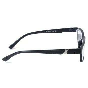 Okulary korekcyjne z żywicy – plastikowa ramka, uniwersalne dla mężczyzn i kobiet