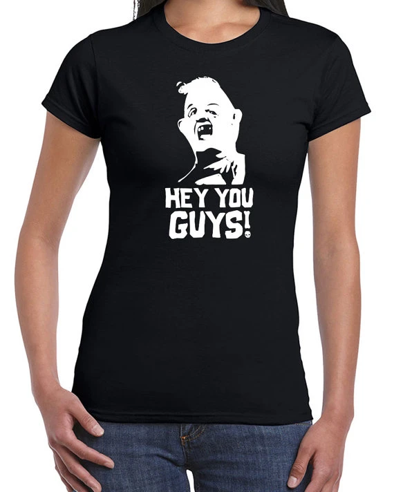 Hey You Guys T Shirt Women Funny Movie Quote 80s Sloth Chunk Retro Humor College Party T Shirt Us Plus Size Xs 2xl Shirt China Shirt Bodyshirt Only Aliexpress